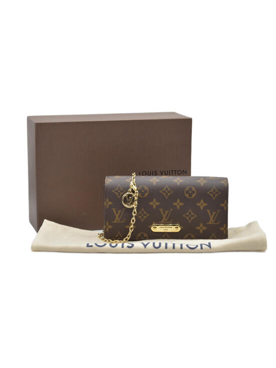 Louis Vuitton Handbags - $1750 Louis Vuitton Monogram Lily Wallet On Chain RFID